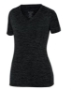 Augusta Sportswear - Women's Intensify Black Heather Training T-Shirt - 2952