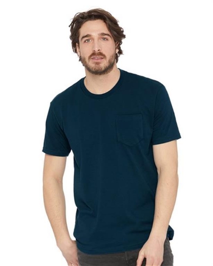 Next Level - Cotton Pocket T-Shirt - 3605
