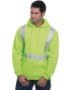 Bayside - USA-Made Hi-Visibility Hooded Sweatshirt - 3796