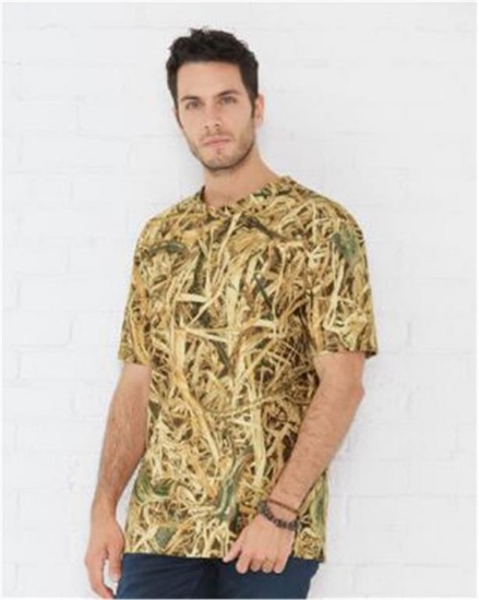 Code Five - Camouflage Crew Neck T-Shirt - 3968
