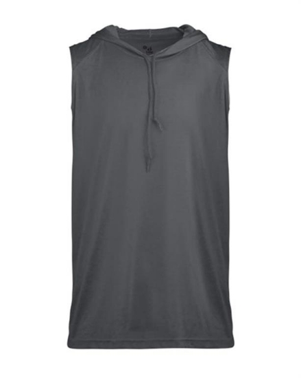 Badger - B-Core Sleeveless Hooded T-Shirt - 4108