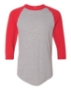 Athletic Heather/ Red