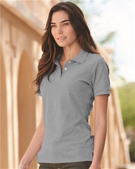 JERZEES - Women's 100% Ring-Spun Cotton Piqué Polo - 443W