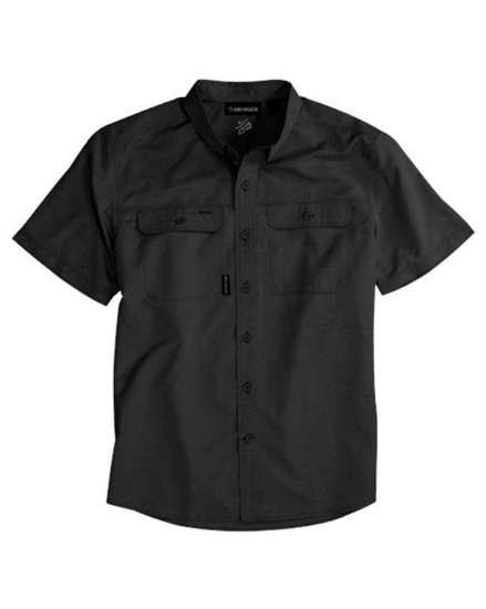 DRI DUCK - Crossroad Woven Short Sleeve Shirt - 4445