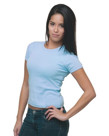 Bayside - Women's USA-Made Cap Sleeve T-Shirt - 4539