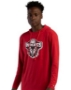 Badger - Tri-Blend Surplice Hooded Long Sleeve T-Shirt - 4905