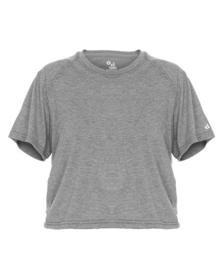 Badger - Women's Tri-Blend Crop T-Shirt - 4963