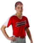 Alleson Athletic - Women's V-Neck Fastpitch Jersey - 558VW