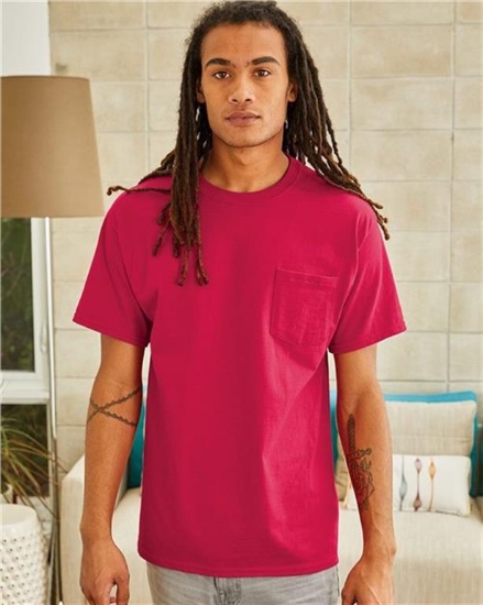 Hanes - Authentic Pocket T-Shirt - 5590
