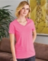 Hanes - Essential-T Women’s V-Neck T-Shirt - 5780