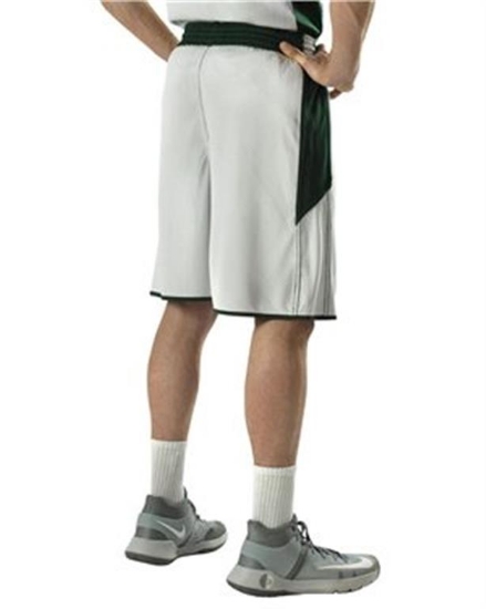 Alleson Athletic - Single Ply Reversible Basketball Shorts - 589PSP