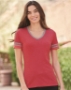 JERZEES - Women's Varsity Triblend V-Neck T-Shirt - 602WVR