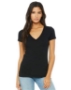 BELLA + CANVAS - Women’s Jersey Deep V-Neck Tee - 6035