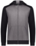 Augusta Sportswear - Youth Eco Revive™ Three-Season Triblend Fleece Full-Zip Hooded Sweatshirt - 6900