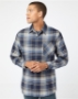 Burnside - Open Pocket Long Sleeve Flannel Shirt - 8212