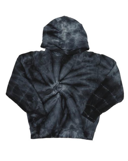 Dyenomite - Youth Cyclone Tie-Dyed Hooded Sweatshirt - 854BCY