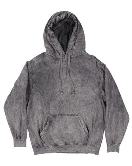 Dyenomite - Youth Premium Fleece Mineral Wash Hooded Sweatshirt - 854BMW