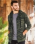 Burnside - Camo Full-Zip Hooded Sweatshirt - 8615