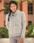 J. America - Women’s Baja French Terry Cowl Neck Pullover - 8693