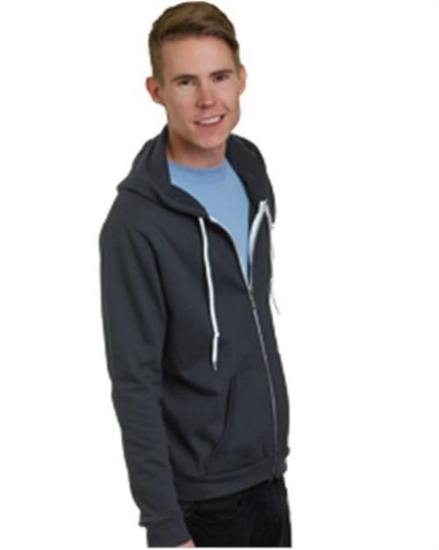 Bayside - USA-Made Full-Zip Fleece Sweatshirt - 875