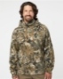 J. America - Gaiter Fleece Hooded Sweatshirt - 8879