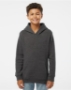 J. America - Youth Triblend Fleece Hooded Sweatshirt - 8880