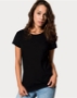 In Your Face - Women's Crewneck Cap Sleeve T-shirt - A02