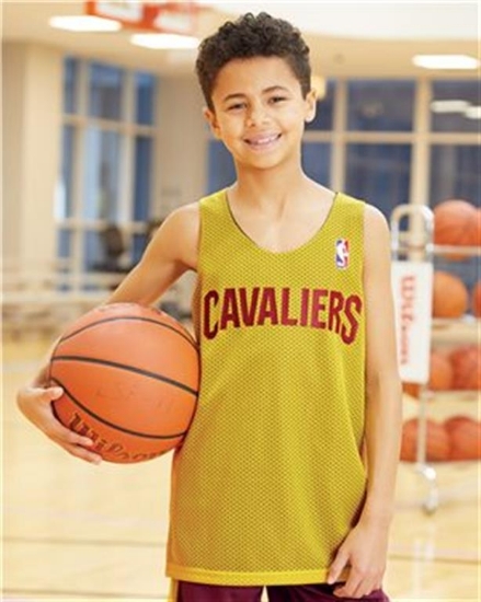 Alleson Athletic - Youth NBA Logo'd Reversible Jersey - A115LY