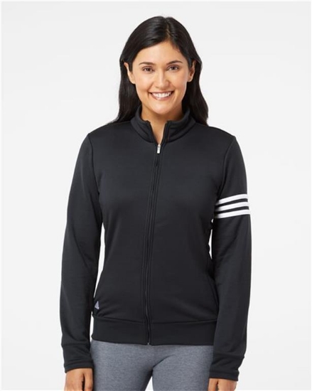 Adidas - Women's 3-Stripes French Terry Full-Zip Jacket - A191