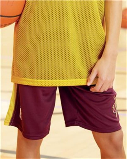 Alleson Athletic - Youth NBA Logo'd Game Shorts - A205LY
