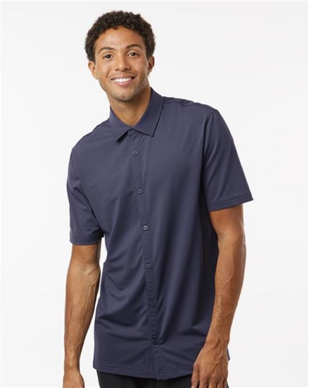 Adidas - Button Down Short Sleeve Shirt - A595