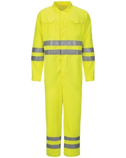 Bulwark - Hi-Vis Deluxe Coverall with Reflective Trim - CoolTouch® 2 - 7 oz. - CMD8