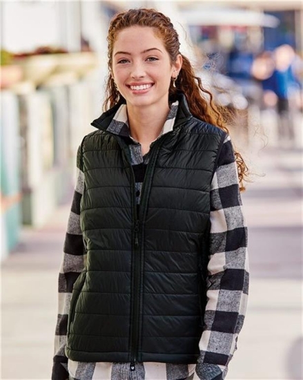 Independent Trading Co. - Women's Puffer Vest - EXP220PFV