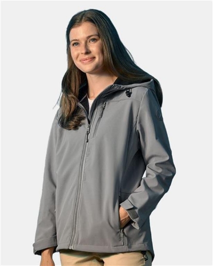 Nautica - Women's Wavestorm Softshell Hooded Jacket - N17790