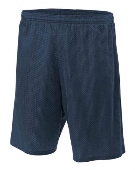 A4 - Sprint 9" Lined Tricot Mesh Shorts - N5296