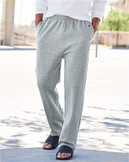 Champion - Powerblend® Open-Bottom Sweatpants with Pockets - P800