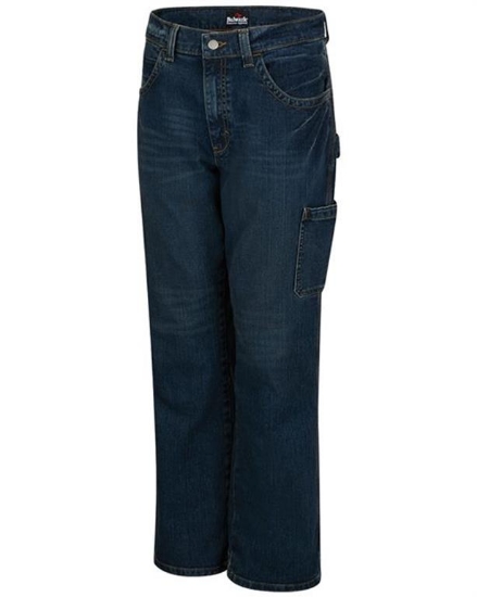 Bulwark - Stretch Denim Dungaree Jeans - Extended Sizes - PSJ6EXT