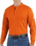 Bulwark - Long Sleeve Tagless Henley Shirt - SEL2