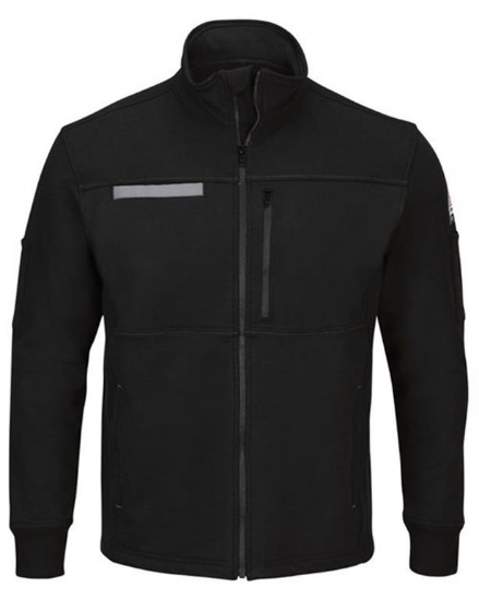 Bulwark - Zip Front Fleece Jacket-Cotton /Spandex Blend - SEZ2