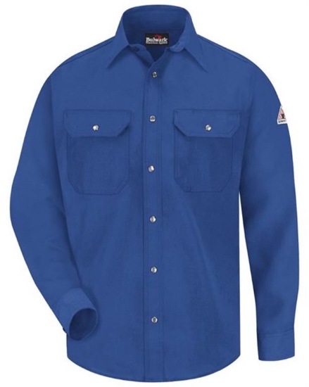 Bulwark - Snap-Front Uniform Shirt - Nomex® IIIA - 4.5 oz. - SNS2