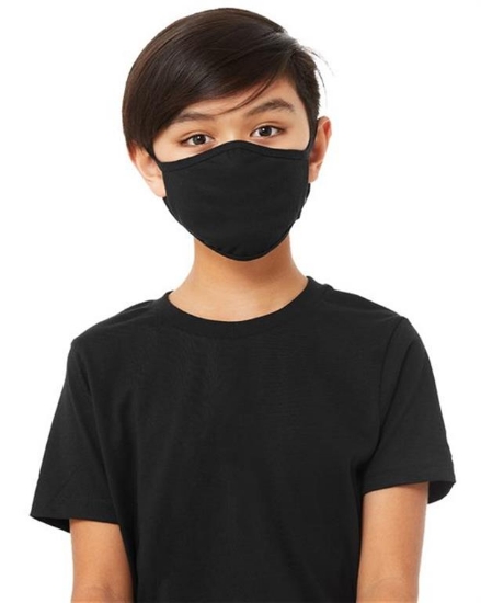 BELLA + CANVAS - Youth 2-Ply Reusable Face Mask - TT044Y
